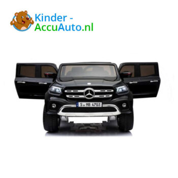 Mercedes X-Class Metallic Zwart Kinderauto 4WD 3