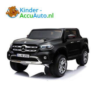 Mercedes X-Class Metallic Zwart Kinderauto 4WD 4