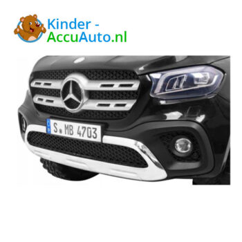Mercedes X-Class Metallic Zwart Kinderauto 4WD 7