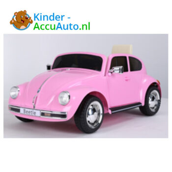 Volkswagen Beetle retro Roze Kinderauto 2