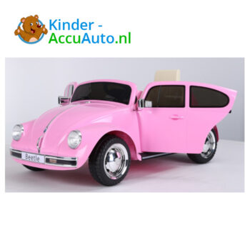 Volkswagen Beetle retro Roze Kinderauto 6