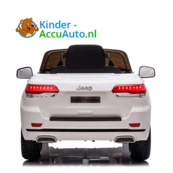 Jeep Grand Cherokee Wit Kinderauto 4