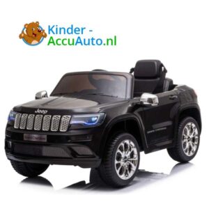 Jeep Grand Cherokee Zwart Kinderauto 1