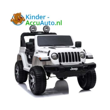 Jeep Wrangler Rubicon Wit Kinderauto 2