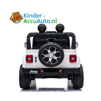 Jeep Wrangler Rubicon Wit Kinderauto 7