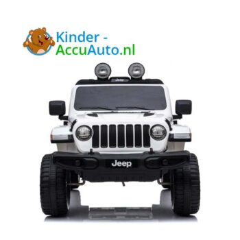 Jeep Wrangler Rubicon Wit Kinderauto 9