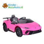 Lamborghini Huracán Roze Kinderauto 1