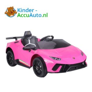 Lamborghini Huracán Roze Kinderauto 1