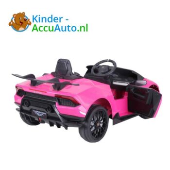 Lamborghini Huracán Roze Kinderauto 4