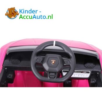 Lamborghini Huracán Roze Kinderauto 7
