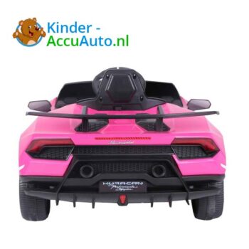 Lamborghini Huracán Roze Kinderauto 9