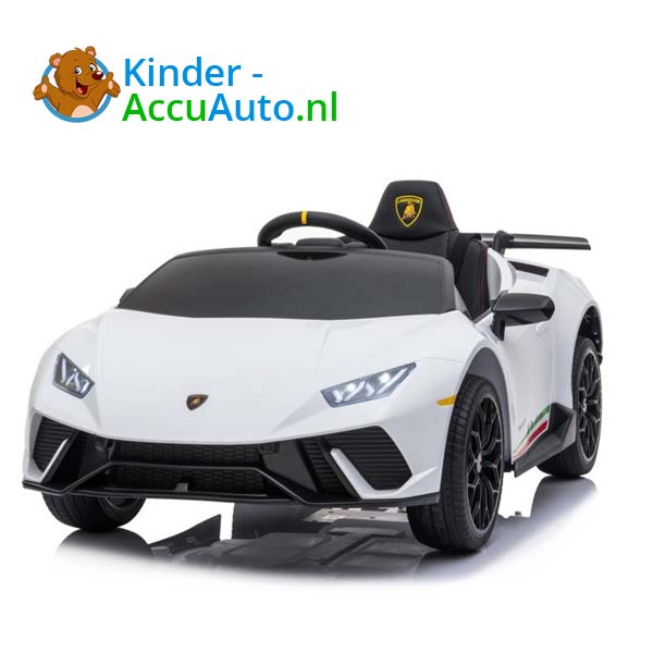 lamborghini-huracan-wit-kinderauto-1-1 Lamborghini Huracán Wit Kinderauto 1