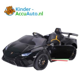 Lamborghini Huracán Zwart Kinderauto 5