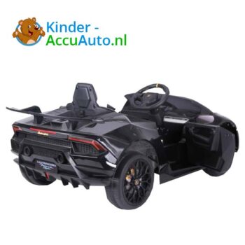 Lamborghini Huracán Zwart Kinderauto 7