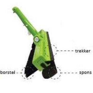 3-in-1 zwembad schoonmaakborstel 3