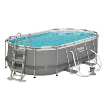 Bestway Power Steel Oval zwembad 427 x 250 x 100 cm 1