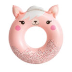 Cute Animal zwemband - kitten - roze 1