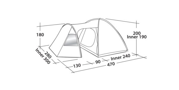 Easy Camp Eclipse 500 tent 5