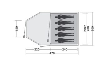 Easy Camp Eclipse 500 tent 7