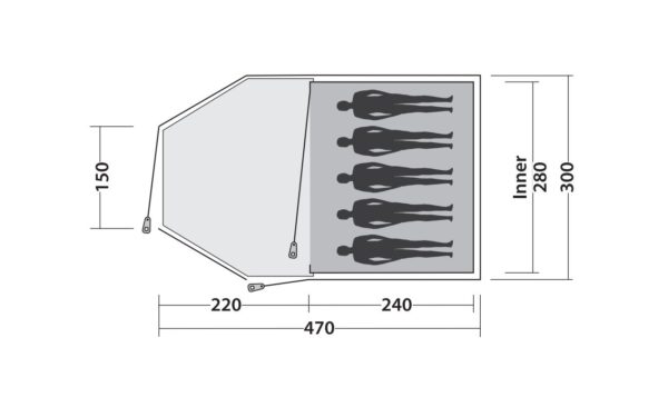 Easy Camp Eclipse 500 tent 7