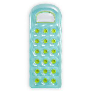 Gekleurd luchtbed met venster - blauw 1