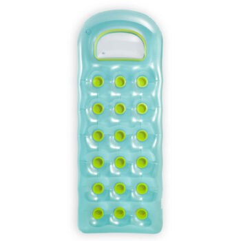 Gekleurd luchtbed met venster - blauw 1