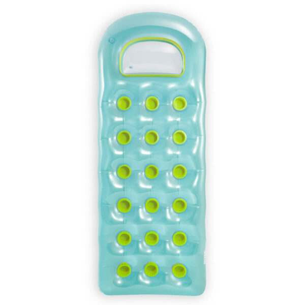 Gekleurd luchtbed met venster - blauw 1