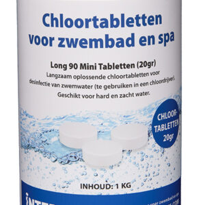 Interline Chloortabletten - Long90 20gram/1kg 1