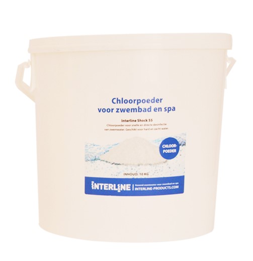 Interline-Shock-55-chloorgranulaat-10kg Interline Shock 55 chloorgranulaat 10kg 1
