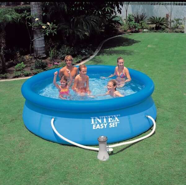 Intex Easy Set zwembad 305 x 76 cm-Met 12-Volt filterpomp 1