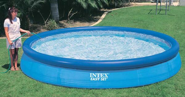 Intex Easy Set zwembad 366 x 76 cm -Met 12-Volt filterpomp 3