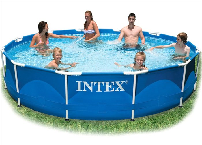 Intex-Metal-Frame-zwembad-366-x-76-cm-Zonder-filterpomp Intex Metal Frame zwembad 366 x 76 cm-Zonder filterpomp 1