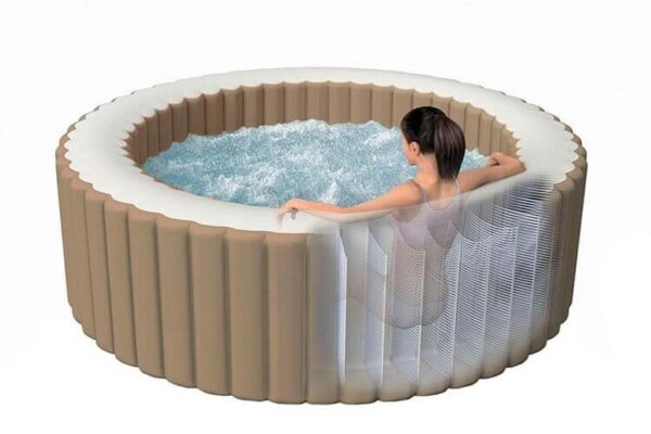 Intex PureSpa Bubbel opblaasbare jacuzzi 4 persoons 7