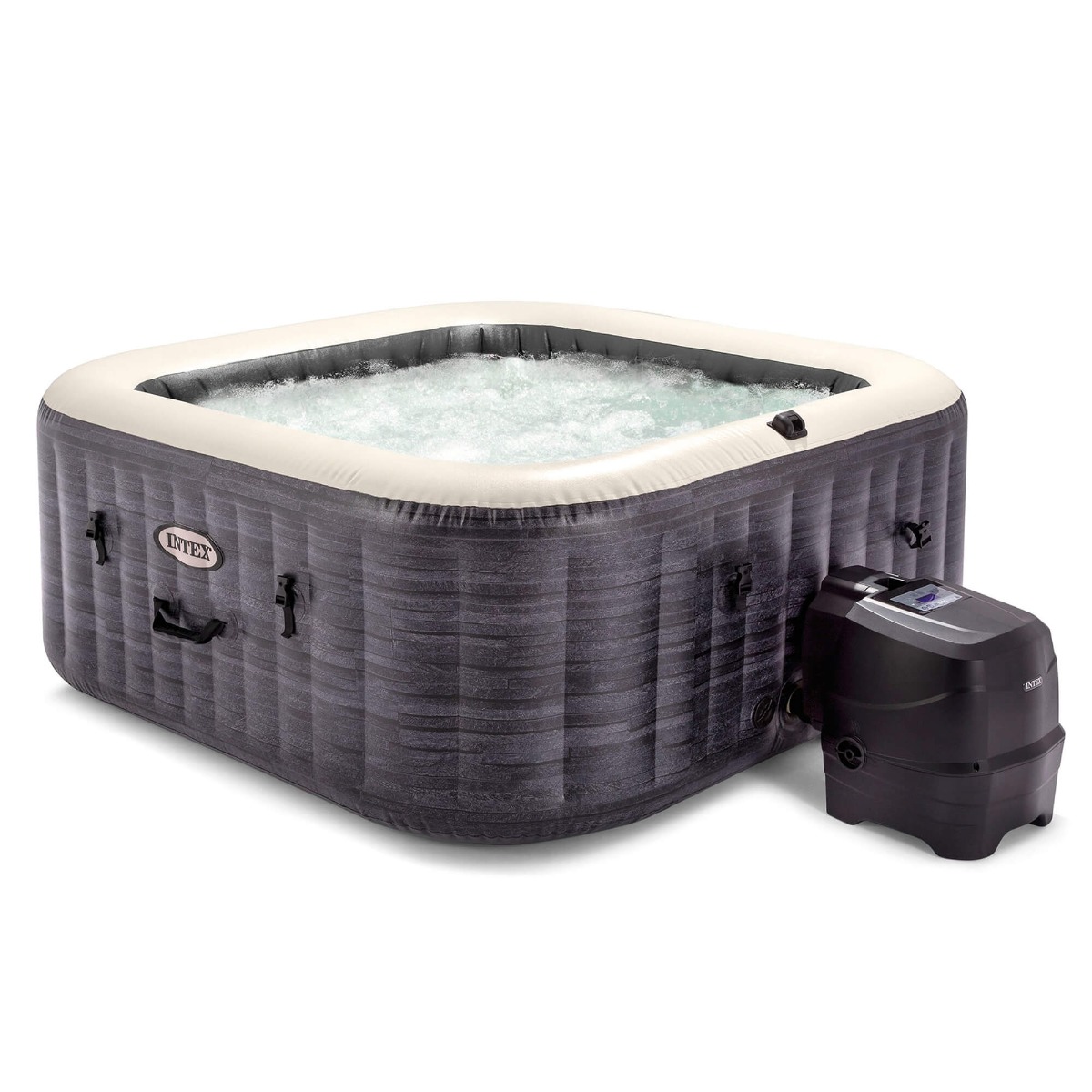 Intex-PureSpa-Greystone-Deluxe-opblaasbare-jacuzzi Intex PureSpa Greystone Deluxe opblaasbare jacuzzi 1