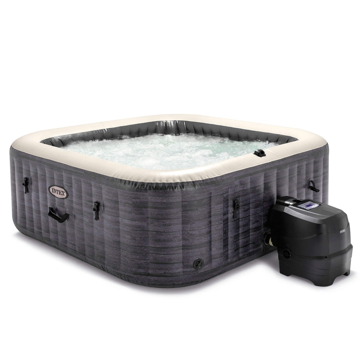 Intex-PureSpa-Greystone-Deluxe-opblaasbare-jacuzzi Intex PureSpa Greystone Deluxe opblaasbare jacuzzi 1