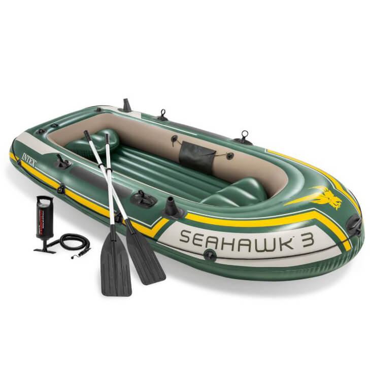 Intex-Seahawk-3-Set-Driepersoons-opblaasboot Intex Seahawk 3 Set - Driepersoons opblaasboot 1