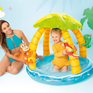 Intex Tropical Island babyzwembad met dakje 3