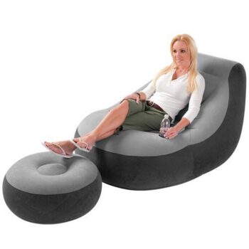 Intex Ultra Lounge stoel met poef 1