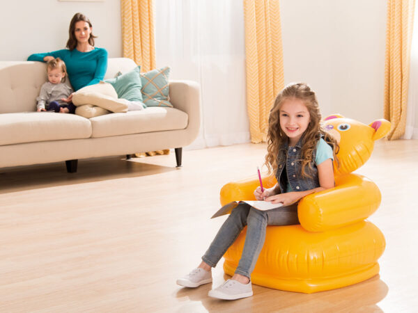 Intex kinderstoel Happy Animal-Geel 5