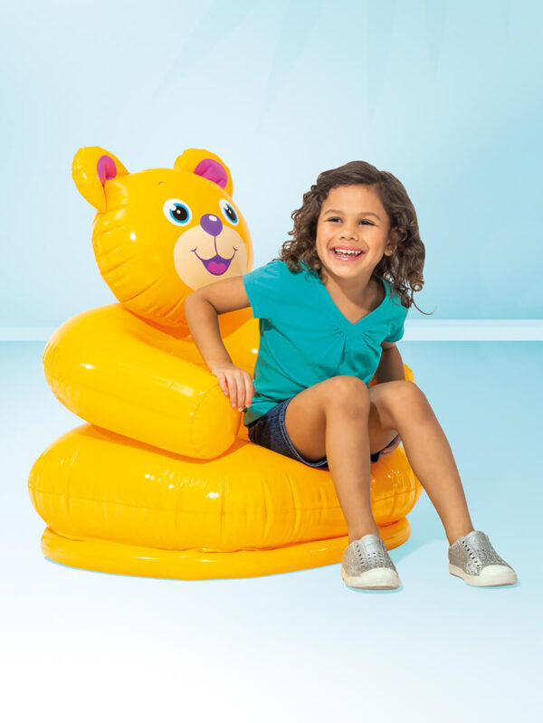 Intex kinderstoel Happy Animal-Geel 3