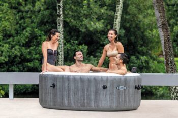Intex opblaasbare jacuzzi Greywood Deluxe 4 persoons 5