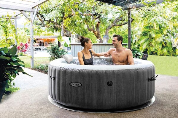 Intex opblaasbare jacuzzi Greywood Deluxe 6 persoons 5