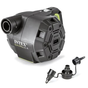 Intex oplaadbare opblaaspomp 12V / 230 V 3