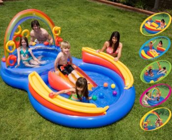 Intex speelzwembad Regenboog 5