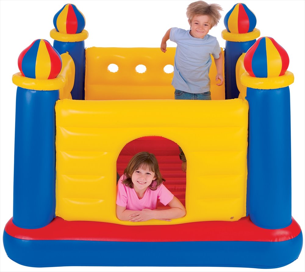 Intex-trampoline-kasteel Intex trampoline kasteel 1