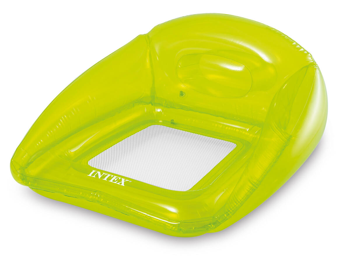 Intex-transparante-loungestoel-Groen Intex transparante loungestoel-Groen 1