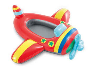 Intex zwembad kinderbootje-Vliegtuig-Rood 1