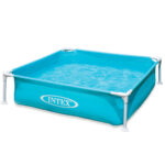 Kinderzwembad met frame-Blauw 1