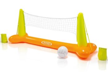 Opblaasbaar volleybal net 1