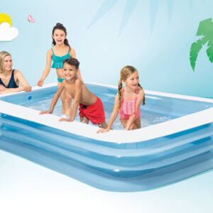 Opblaasbaar zwembad Family Pool - blauw 3